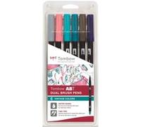 Tombow Marker ABT Double Brush 6P-5 Vintage (6)