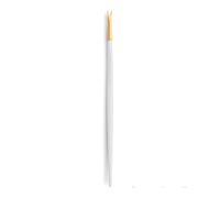 Set de 6 fourchettes à homard Goa en acier inoxydable brossé Gold & manche blanc