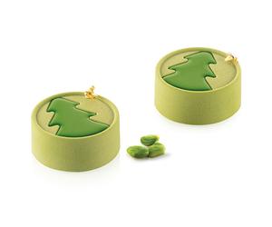 Set de 6 moules silicone Mini Hiver Sapin Silikomart