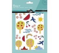 Set de 6 planches à stickers Maildor Baby Saisons G