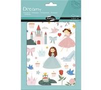 Set de 6 planches à stickers Maildor Dreamy Princesses G