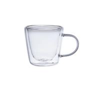 Set de 6 tasses à café 9 rô double paroi en verre borosilicate - Table Passion