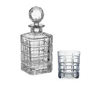 Set de 6 verres à whisky et carafe en cr