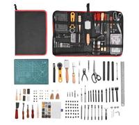 set de 61 outils de gaufrage et d'estampage pour la couture du cuir
