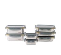 Set de 7 Boîtes Alimentaires en Inox 260ml, 820ml & 1200ml