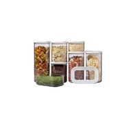 Set De 7 Boîtes De Conservation Modula Blanc