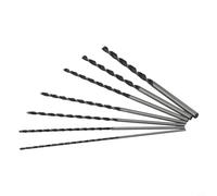 Set de 7 Forets pour bois 4-12mm Hexagonale Set de 7 Forets pour | Acier rapide HSS durable, pointe tripointe affûtée, trous nets sans éclats, longue durée de vie