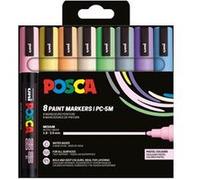 Set de 8 marqueurs peinture Posca Uni Modèle aléatoire Multicolore G