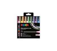 Posca Medium Tip Pastel Colors 8 Pc (401669) Marker Pen Multicolore Enfants