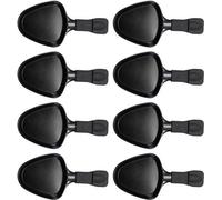 Set de 8 pièces de plateau triangulaire anti-acrack, idéal pour le fromage fondu et l'œuf cuit, accessoires de cuisine résistant à la chaleur