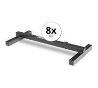 Set de 8 Showlite FLS-20 PAR lumière statif au sol duo
