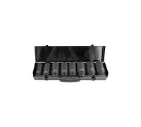 SET DE 8 VASOS DE IMPACTO HEXAGONALES 3/4"