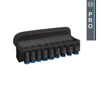 Set de 9 douilles PRO Impact 1/4" 25mm BOSCH