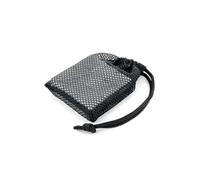 Set de 9 pierres à whisky grises avec filet de rangement - -