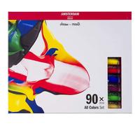 Royal Talens Amsterdam Peinture acrylique AMSTERDAM General Selection – Set 90 x 20 ml