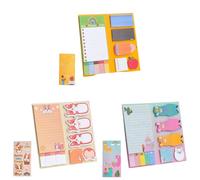 Set de Animaux Adorables, Papeterie Aesthetic pour Organisation, Études et Réunions de Bureau