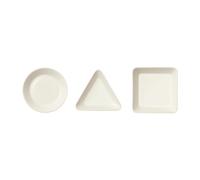 Set de assiettes de service 3 pièces Teema Mini Round Ø12.3cm/Square 12.7cm/Triangle 12.3cm