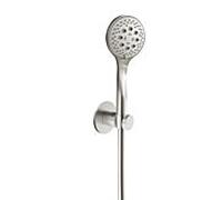 Herzbach Design iX 17.914300. 2000 .09 1600 mm, rosace d= 70mm, avec douchette, inox brossé