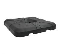 Set De Base Pour Parasol Déporté 2 Pièces Vidaxl - 110 Kg De Sable Ou 70 Kg D'eau