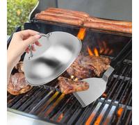 Set de billard hamburger, jeu hamburger métallique, presse-hamburger avec accessoires, set de billard hamburger, pinces à barbecue, spatule, horloge hamburger