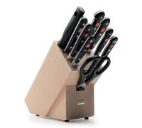Set de bloc à couteaux CLASSIC, 10 pièces, avec fusil d'affûtage, fourchette à viande et ciseaux, Wüsthof