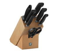 Set de bloc à couteaux FOUR STAR , 8 pièces, avec fusil d'affûtage et ciseaux, Zwilling