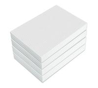 Set de blocs-notes - DIN A4 - 20 blocs - quadrillé - 50 pages par bloc - collé - dos cartonné solide - papier 90 g/m² - qualité supérieure