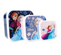 Set De Boîtes À Goûter 3 En 1 La Reine Des Neiges En Pvc ? 12 Cm Blanc TU