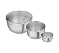 Zwilling Set de bols Fresh & Save - Saladiers sous vide 3 pcs (12/18/24 cm) Acier inoxydable Argent