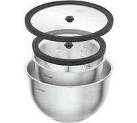 Set de bols sous vide, Inox 18/10, Argent