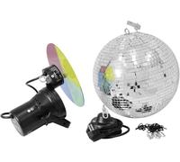Set de boule à facettes Eurolite 50101860 30 cm