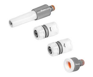 Set de buses d'arrosage WHITE LINE, 1/2', PVC, 4 pcs