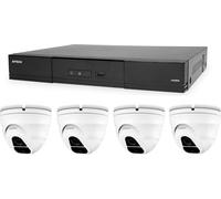 Set de caméra 1x AVTECH NVR AVH2109AX et 4x 2MPX IP Dome camera AVTECH DGM2203ASVSEP + 4x câble UTP 1x RJ45 - 1x RJ45 Cat5e 15m !