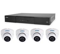 Set de caméra 1x AVTECH NVR AVH2109AX et 4x 8MPX IP Dome camera AVTECH DGM8208SVAT + 4x câble UTP 1x RJ45 - 1x RJ45 Cat5e 15m !