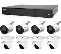 Set de caméras 1x AVTECH NVR AVH2109AX, 4x 2MPX IP Bullet camera AVTECH DGM2103ASVP et 4x 2MPX IP Dome camera AVTECH DGM2203ASVSEP + 8x UTP cable 1x RJ45 - 1x RJ45 Cat5e 15m !