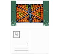 Set de cartes postales - Cartes postales - Notes Marque - Impression couleur des deux côtés - 20 Pcs - Multi Couleurs