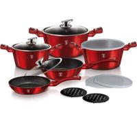 Set de Casseroles Berlinger Haus BH-7030 Granit Burgundy