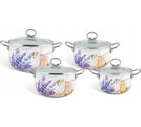 Set de casseroles Edenberg – Des casseroles en émail élégantes et multifonctionnelles pour toutes les cuisines