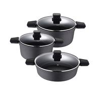 Set de casseroles San Ignacio BISTRO SG Noir 6 pièces