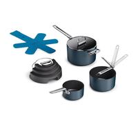 Set de casseroles SPACE 1000062, set de 3 pc, bleu, aluminium, Joseph Joseph