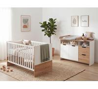 Set de chambre de bébé Maxim 2 pièces XXL - Commode à langer, lit bébé 70 x 140 cm Soft-Close