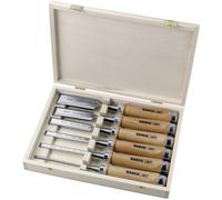 Bahco Stechbeitel-Satz, 6-Tlg, Holzbox, 6,10,12,18,25,32mm 425-083 (425-083)