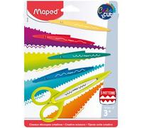 Set de ciseaux cranteurs CreaCut, blister de 3