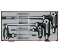 Set de Clés allen Tx- Tpx avec manche en T TT1 tray 10-40 7 pièces Teng Tools TTTX7
