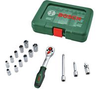 Bosch Bosch Set de cliquets 1/4" 15 pièces Outils à main Quantité:1