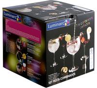 Set de cocktail Luminarc verre multicolore 6 pièces