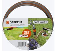 Set de Connexion Grand Débit GARDENA, Tuyau 19 mm, Nez de Robinet 26/34, Adaptateur 20/27, Pour Pipeline et Système d'Irrigation