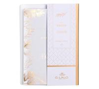 Set de correspondance Lalo de 5 enveloppes C6 (114x162mm) + 5 cartes doubles 107x152mm - Noël - Blanc