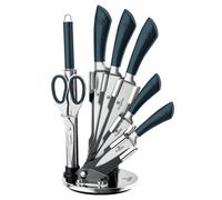 Set de Couteaux Berlinger Haus BH-2415 en Acrylique Aquamarine 8 Pièces
