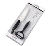 Set de couteaux en céramique, tranchants et légers, 2 pièces